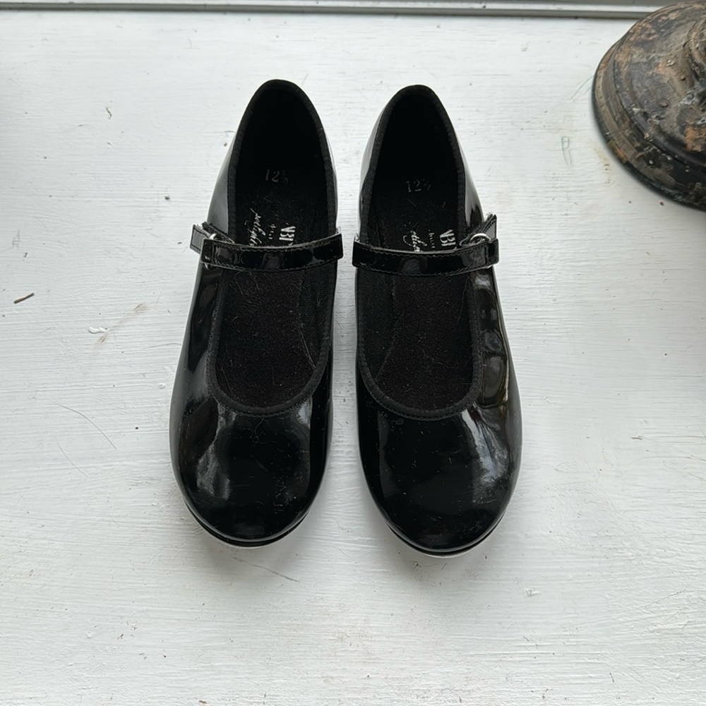 American Ballet Theatre Girls Tap Shoes size 12.5 GUC